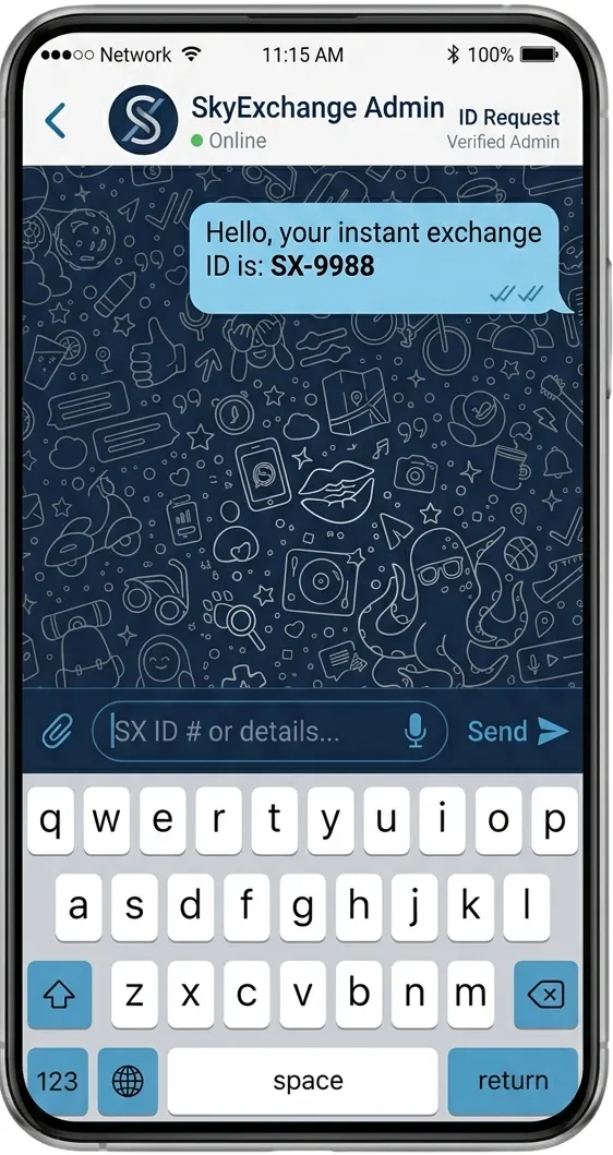 Sign Up on Sky Exchange